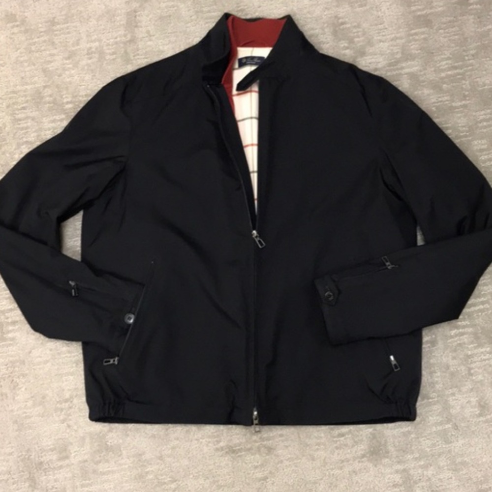 NWT- LORO PIANA Roadster Pebble Beach ZipUp Jacket